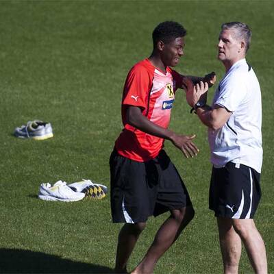 Roger Spry lässt ÖFB-Stars schwitzen