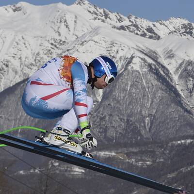 Bilder vom 1. Abfahrtstraining der Herren