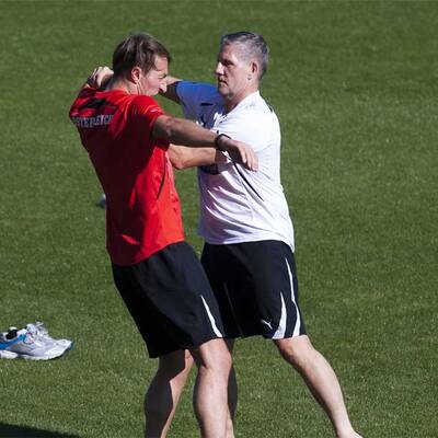 Roger Spry lässt ÖFB-Stars schwitzen