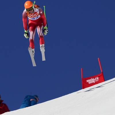 Bilder vom 1. Abfahrtstraining der Herren