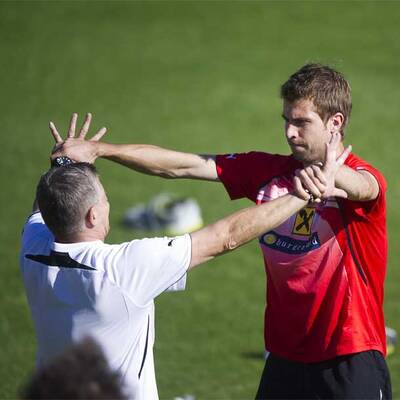 Roger Spry lässt ÖFB-Stars schwitzen