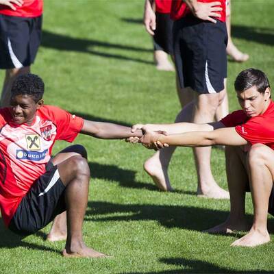 Roger Spry lässt ÖFB-Stars schwitzen