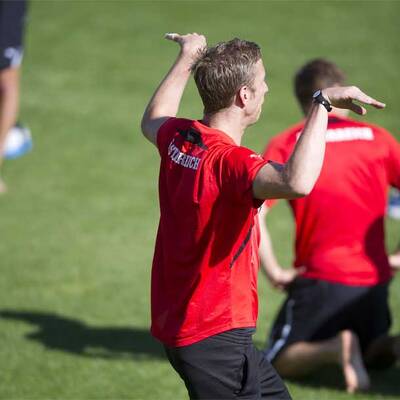 Roger Spry lässt ÖFB-Stars schwitzen