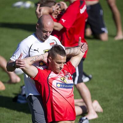 Roger Spry lässt ÖFB-Stars schwitzen