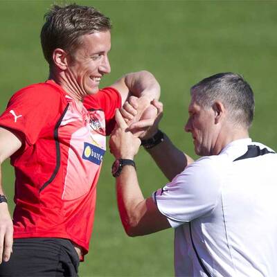 Roger Spry lässt ÖFB-Stars schwitzen