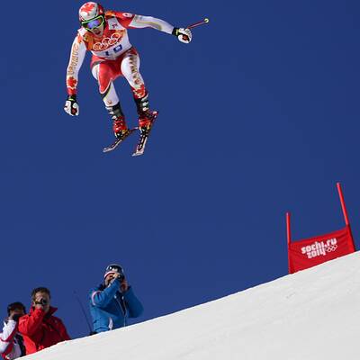 Bilder vom 1. Abfahrtstraining der Herren