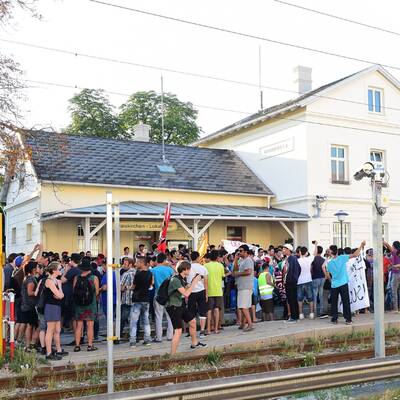 Asylwerber wehren sich