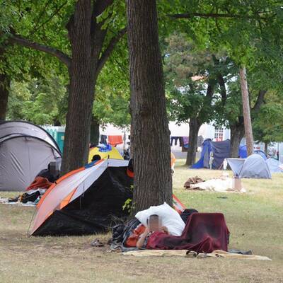 Schlimme Zustände in Traiskirchen