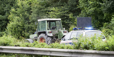 Vater fuhr Sohn (4) mit Traktor an - tot