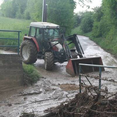 Feuerwehr im Unwetter-Einsatz