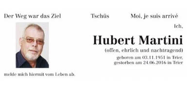 Diese Traueranzeige &uuml;berw&auml;ltigt das Netz