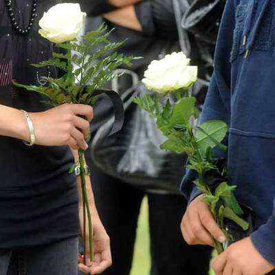 Florian P. wird beigesetzt