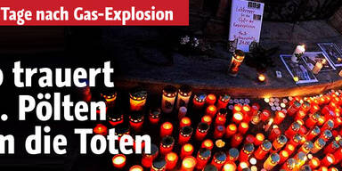 Hunderte trauerten um die fünf Gas-Opfer