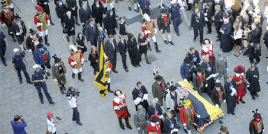 Otto Habsburg in Kaisergruft bestattet