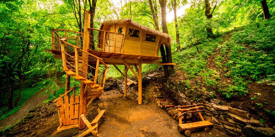 Baumhaus in Tschechien