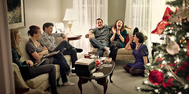 Treffen mit 5 Personen - familienfeier feier freunde weihnachten