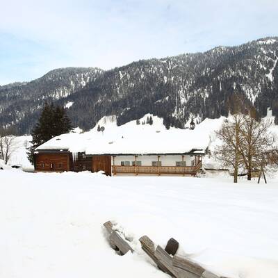 Das Anwesen von Andreas Treichl im Pinzgau