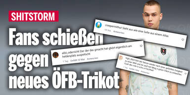 Shitstorm! Fans vernichten neues ÖFB-Trikot