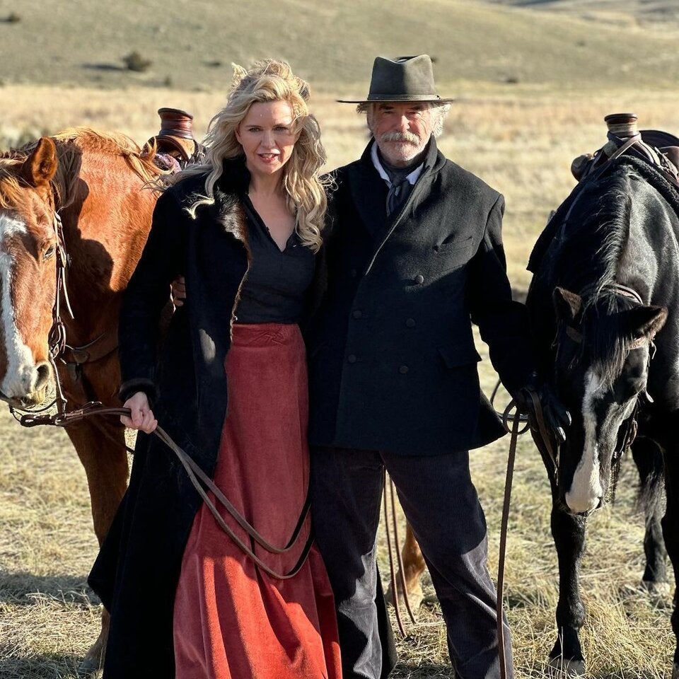 Veronica Ferres und Pierce Brosnan