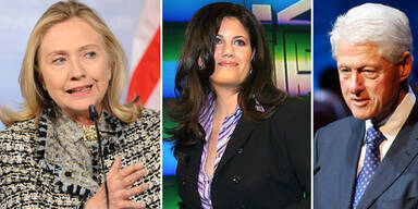 Hillary hielt Bills Monica-Sex f&uuml;r harmlos