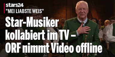 Star-Musiker kollabiert im TV -  ORF nimmt Schock-Moment offline