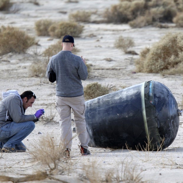 SpaceShipTwo: Plastik-Sprit Grund für Absturz?