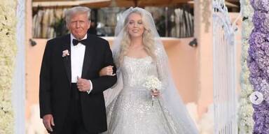 Trump-Tochter feierte Traumhochzeit