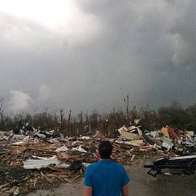 Spur der Verwüstung