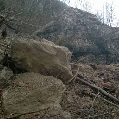 Absperrung: Es besteht Lebensgefahr