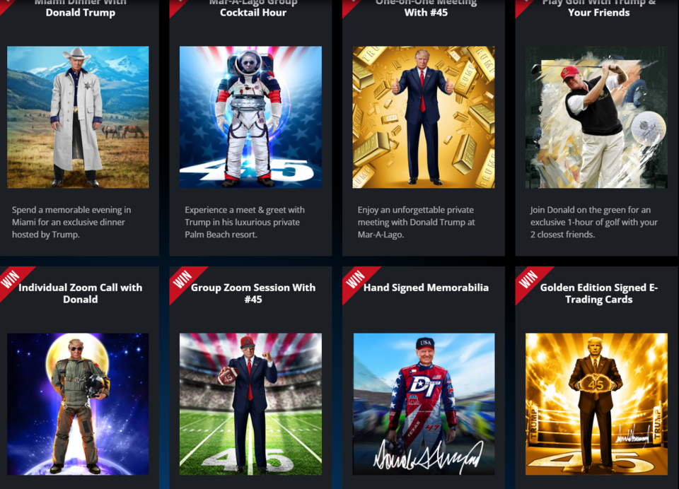 Nach großer Ankündigung: Netz lacht über Trumps Sammelkarten