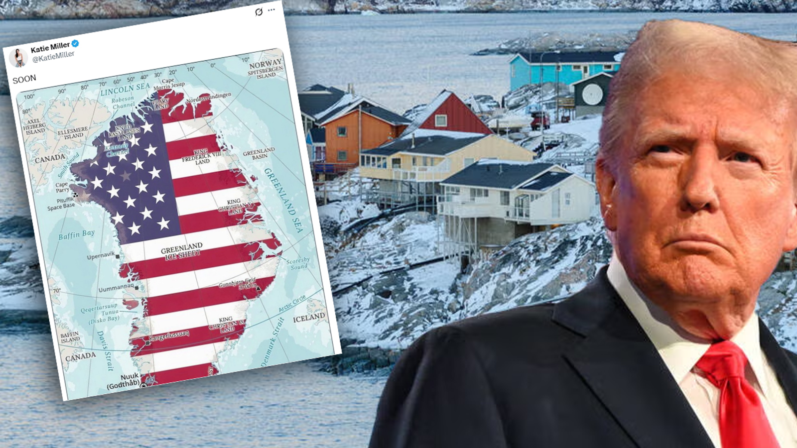 Trump Rute Trump über Grönland: