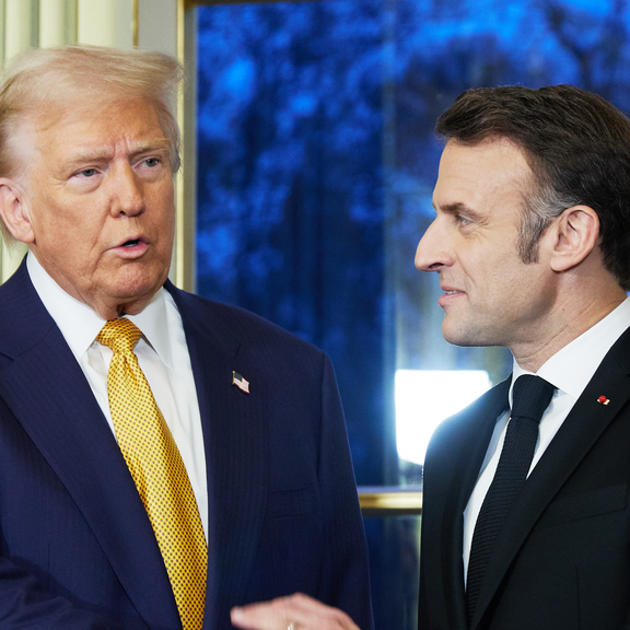 Donald Trump droht Frankreich mit Mega-Zöllen