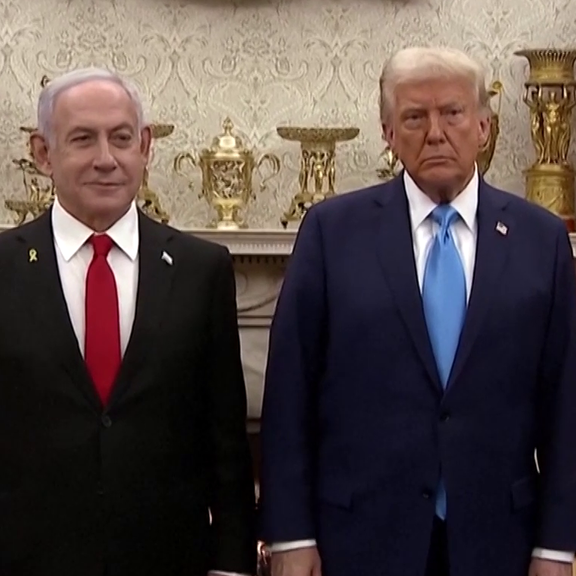 Trump empfängt Netanjahu im Weißen Haus