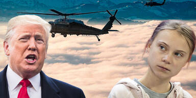 Trump mit Greta im Klima-Clinch