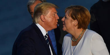 trump merkel