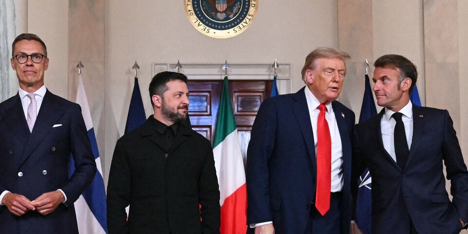 Trump beim Ukraine-Treffen