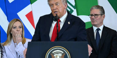 Meloni und Trump
