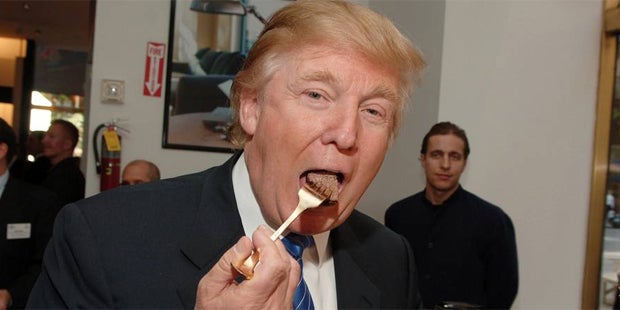 Trump sorgt für peinlichen Essens-Fauxpas