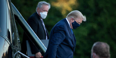 Trump in Klinik: 'Es l&auml;uft gut, denke ich!'