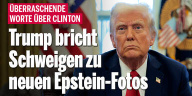 Trump bricht Schweigen zu Epstein-Akten: 