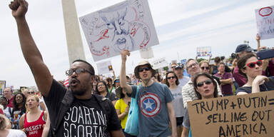 USA: Tausende demonstrieren gegen Trump