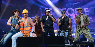 Die Village People singen f&uuml;r Trump