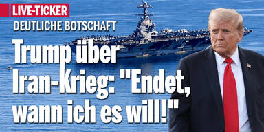 Trump über Iran-Krieg: 