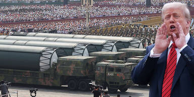 Trump eifersüchtig: Er wollte auch bei China-Parade vorkommen