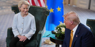 Trump und Von der Leyen