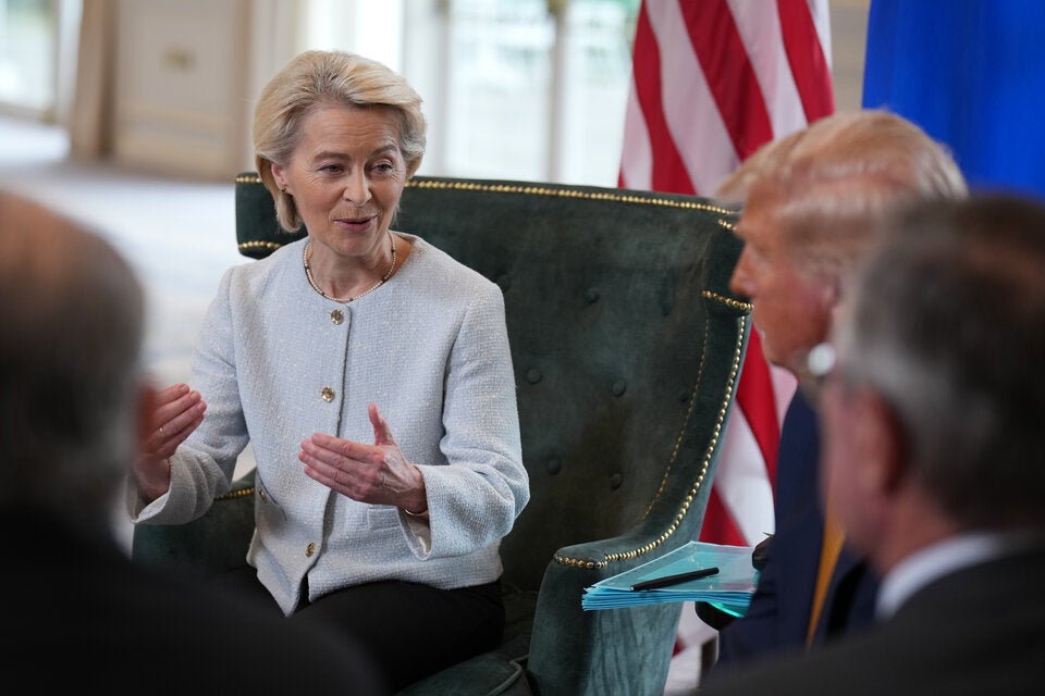 Trump und Von der Leyen