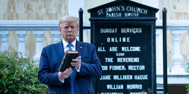 Bibel-Foto von Trump erhitzt die Gem&uuml;ter