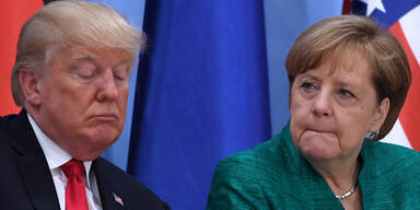 Trump Merkel