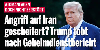 Irans Atomanlagen doch nicht zerstört? Trump tobt nach Geheimdienstbericht