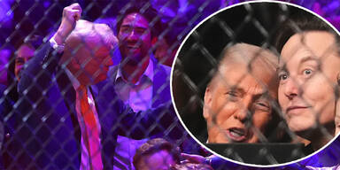 Trump und Musk im K&auml;figkampf-Fieber